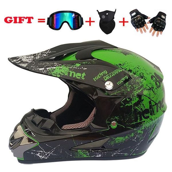 

motorcycle helmet, cross country helmet, all year round full goggle mask, glove protective helmet1