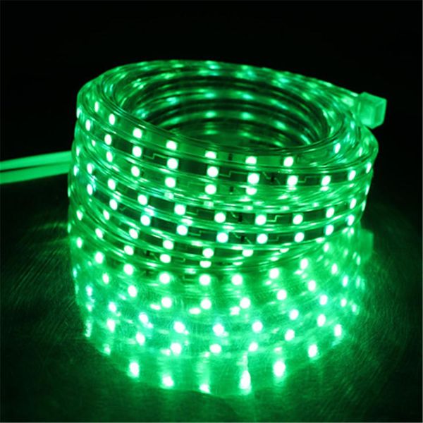 

smd 5050 ac220v светодиодная полоса гибкий свет 60leds m водонепроницаемая светодиодная лента светодиодная светодиодная света с power plug 1