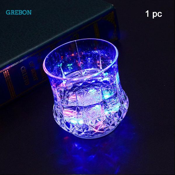 

led cup colorful wine glass bar drink party color changing cup luminous beer mug liquid water induction flashing glass for vodka wmtuzy