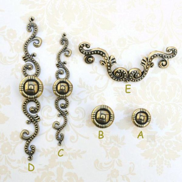 

3" dresser pulls / drawer pulls handles knobs ocs antique bronze / kitchen cabinet door handles pull furniture hardware 76mm