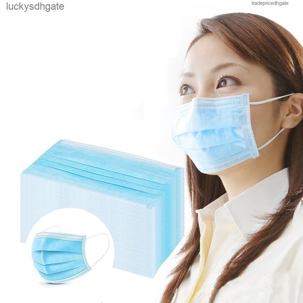 

factory42q9layers ship 3 level masks dustproof face nonwoven mouth mascheri breathing protective safety masque in stock#422