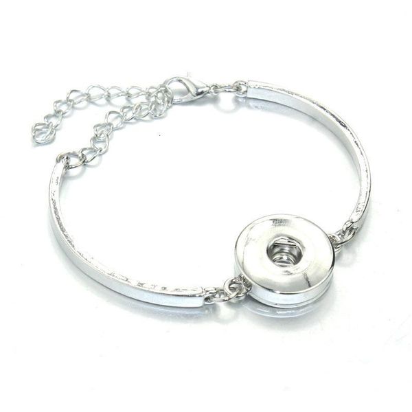 

lobster claw clasp gold snap bracelet for women fit boom life diy 18mm snap jewelry snap buttons bracelet jewe bbymml, Golden;silver