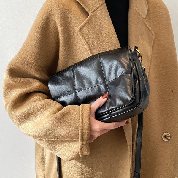 

fashion new women handbag pu leather small square pack ins wild shoulder crossbody bags casual tote simple messesnger bag 2021