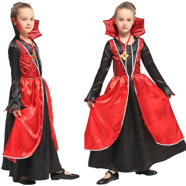 

costume children's mask dance g-0321 witch vampire princs drs, Black;gray