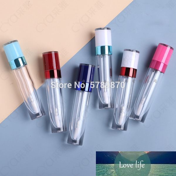 8ml Kosmetisches Blau / Rot / Blau / Rosa Verpackungsbehälter Lip Gloss Rohr Make-up Flüssige Lippenstift Flasche Lippenglasur Nachfüllbare Flaschen