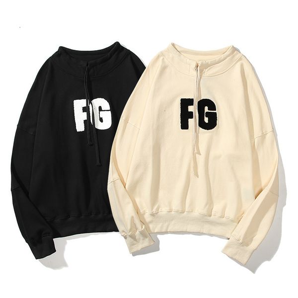 

new wear of god fog season 6 long sleeve sweater for men and women, Black