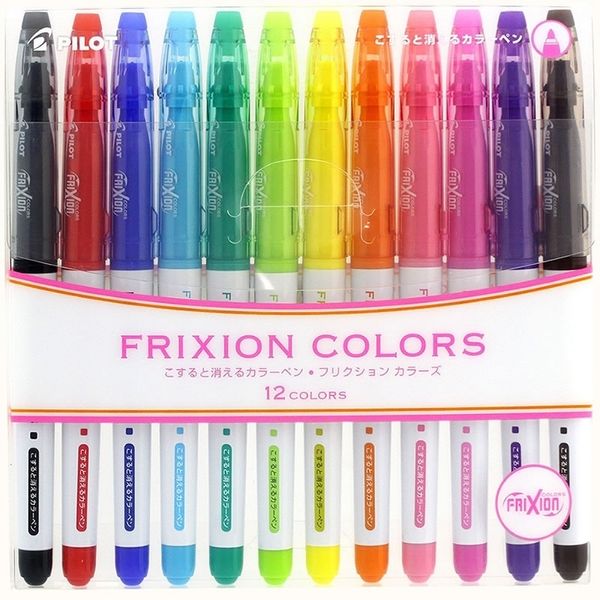 6шт 12 шт. Япония пилот-пилотный стираемый водный цвет фриксиона цветов ручки марки ручка Kawaii Art Journal Parts 201202