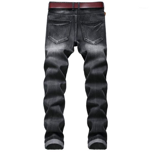 

new men's jeans black hole heavy monkey men's jeans pants stock1, Blue