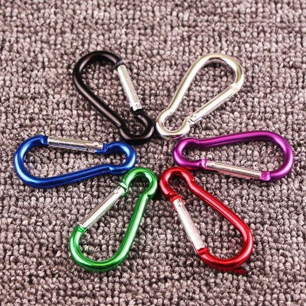 

20pcs aluminum spring carabiner outdoor camping equipment edc carabiner hook pocket key chain camping outdoor survi jllray