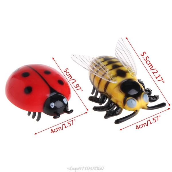 

cat toys teaser interactive pet beetle cicada auto electric walking insect mini n26 20 dropshipping