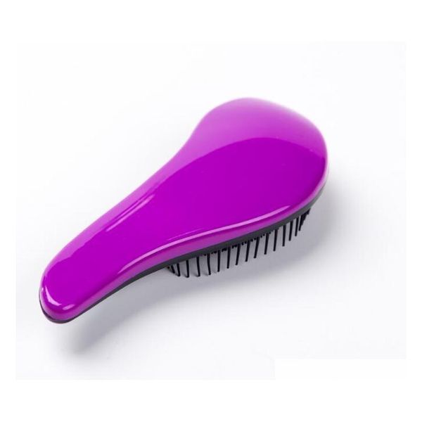 

magic detangling handle hair brush comb salon styling tool tangle shower hair co qylkvb sweet07, Silver