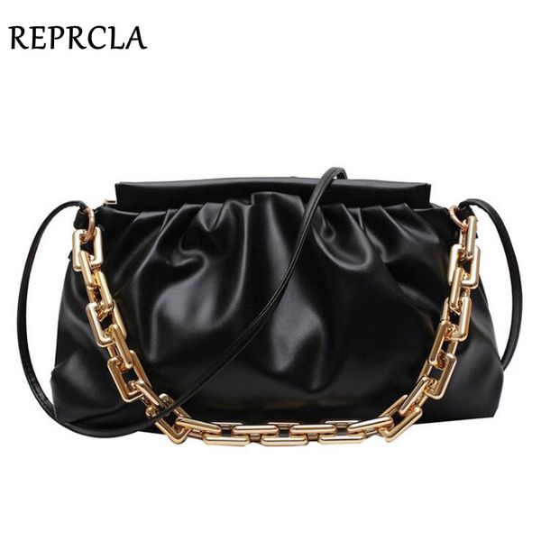 

hbp fashion ruched shoulder bags for women designer lady handbags chain armpit