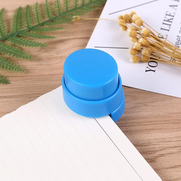 

abs пластиковый степл бесплатный степлер бумаги прикрепляющий инструмент инструмент скрепки свободный степлер для детей студенческие канцеля