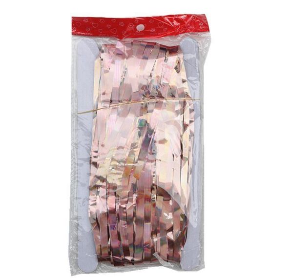 

metallic foil curtain decoration foil fringe tinsel curtain party backdrop wedding birthda jllsbb ffshop2001