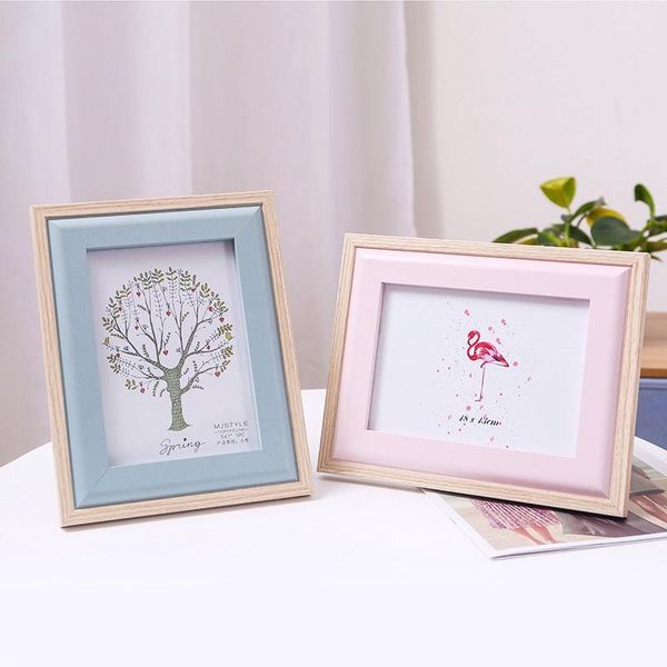 

frames nordic wooden po frame desksimple picture for bedroom table home decor crafts gift creative 7/8/10in