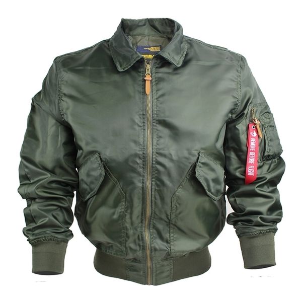 

ma-1 bomber jacket men windbreaker military pilot coat male baseball multi-pocket jackets jaqueta masculino european size 201114, Black;brown