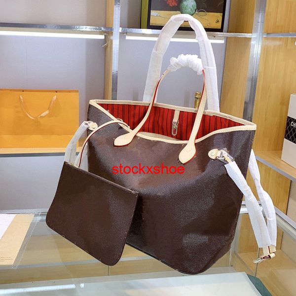 

luxurys designers bags 2021 fashion shopping bag women handbag genuine leather shoulder bags crossbody bag messenger handbags 2pcs with box