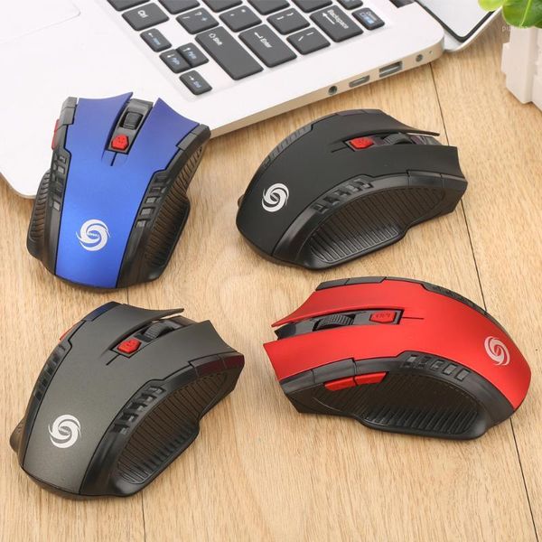 

mice 2.4ghz wireless gaming mouse ergonomic 6keys usb receiver optical gamer for desklapnotebook pc 20jun151