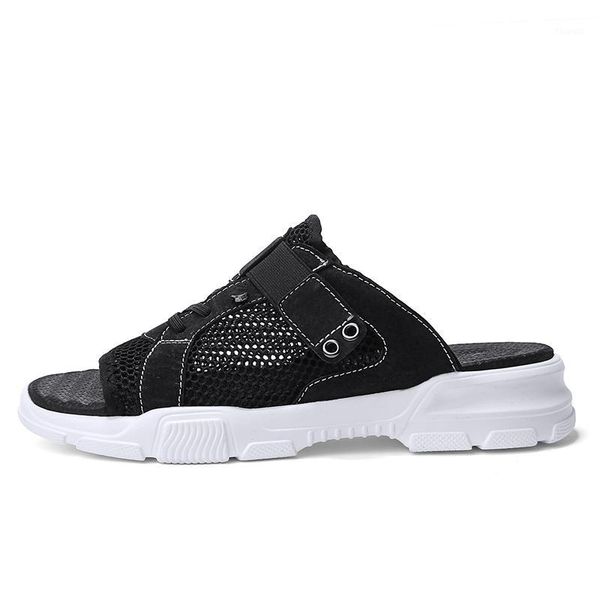 

homens sandalia mountain playa slip dress big gladiator footwear mens beach on luxury sandalias summer cuero rubber sandals de1, Black