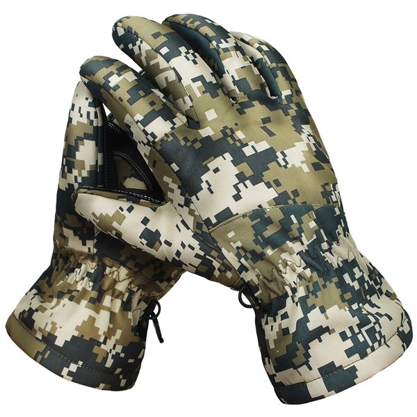 

men's and women's waterproof winter ski motorcycle gloves, outdoor sports, snow sports clothes, Black