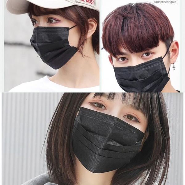 

factory4kwsstock shipping sheet ship7339044 mask fast dhl black 3 layer face masks kn 95 mouth anti pm2.5 safety vvh8