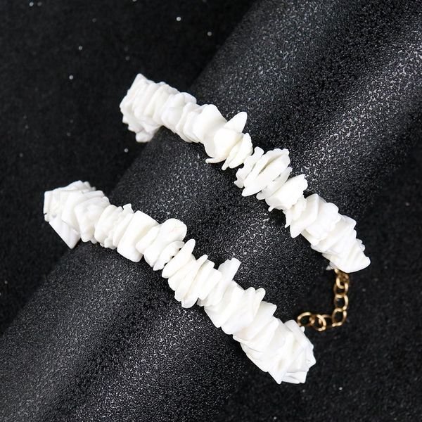 

natural irregular shell fragments women's bracelet necklace seashell charm jewelry gifts summer boho jewelry for women h bbyrnb