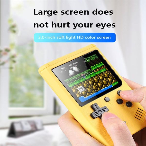 

2021 mini tv handheld family recreation wireless retro built-in 500 dual gamepad gaming player