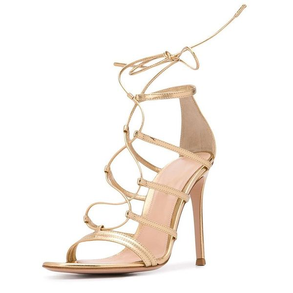 

buckle roman belts women's gladiator shoes lacy up toe-down sandals woman ankle-boots gold tl-a0301 cuz6, Black