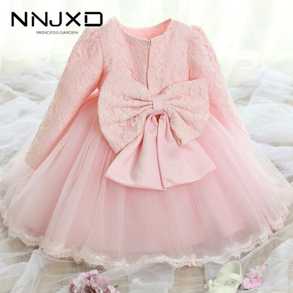 

white dress for newborn baby girl 0-24 months baby kids christening gowns baptism dresses 1 2 years old baby children clothing 201204, Red;yellow