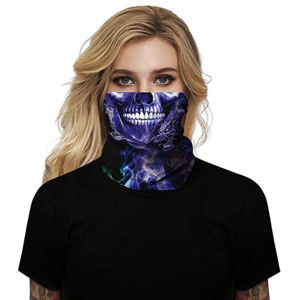 

cycling caps & masks breathable magic head scraf digital printing outdoor hiking insect-proof scarf multi-function riding face cover1, Black