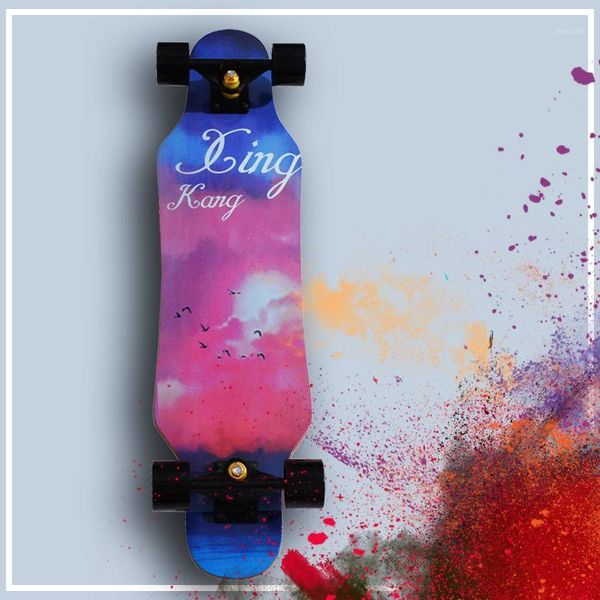 

skateboarders 80cm teenagers girl skateboard maple wood dancing board1