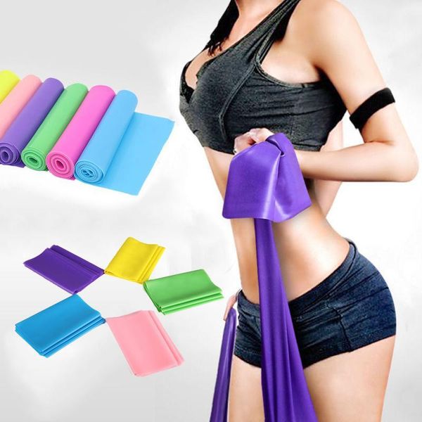 

resistance bands elastic rubber stretch pull rope yoga expander loops for fitness exercise gym strength training crossfit1