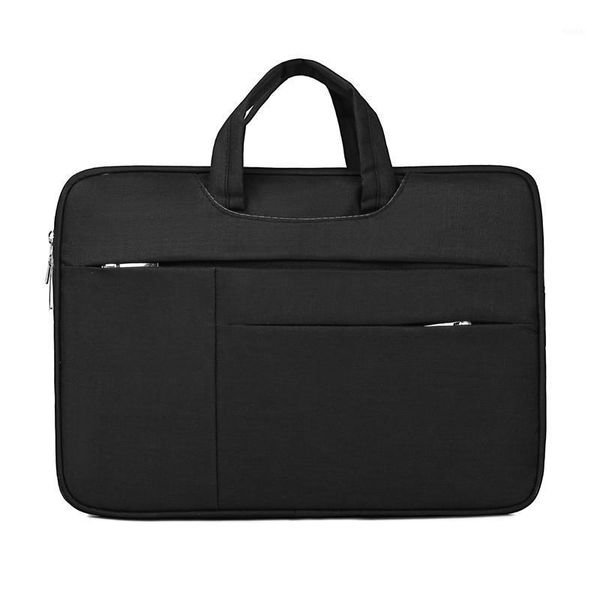 

briefcases protective shoulder bag notebook carrying case for 13 inch waterproof business briefcase computer lapbags men1