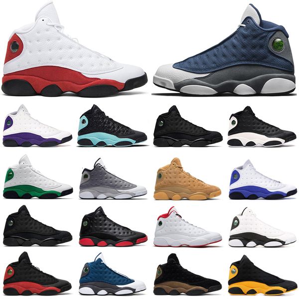 

mens basketball shoes 13s flint 13 island green black cat bred court purple hyper royal chicago he got game me
