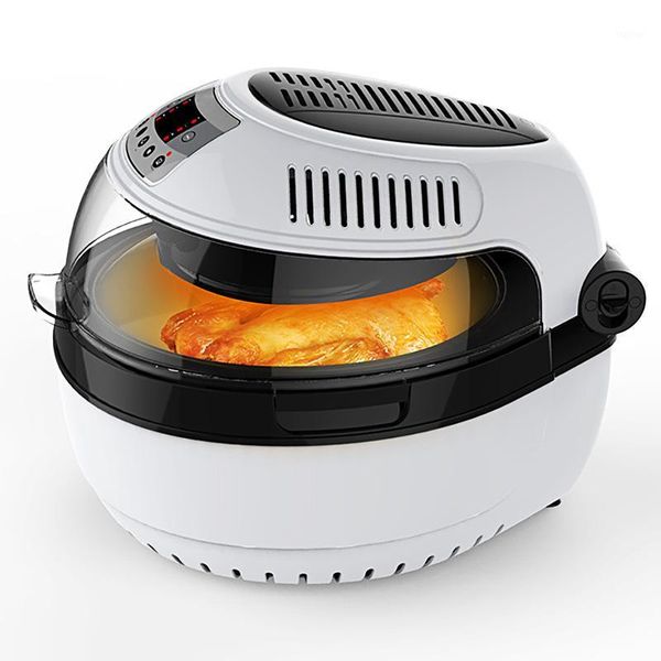 

air fryers fryer frying pan home electric oil-large capacity automatic rotating oven oven1
