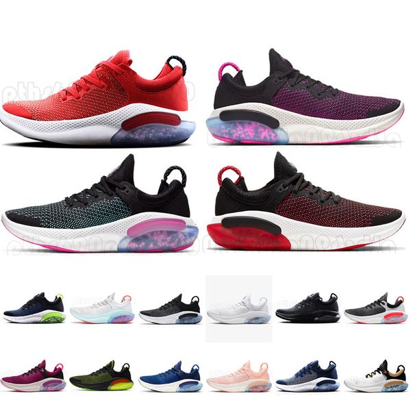 

men women running shoes joyride run fk fashion platinum tint black white university red racer blue sports trainer sneaker size 36-45