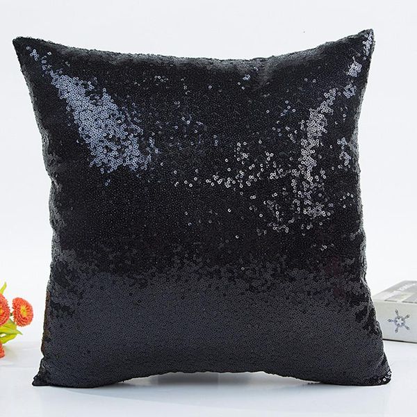

cushion mermaid pillow sublimation cover sequin throw decorative pillowcase that change color gifts dwd2346
