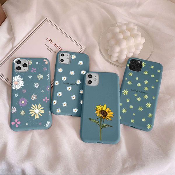 

flower case xiomi mi 10 9t cc9 poco f2 a3 lite f1 x2 cc9e for redmi note 9s 9 8 8t pro 7 silicon shell cover