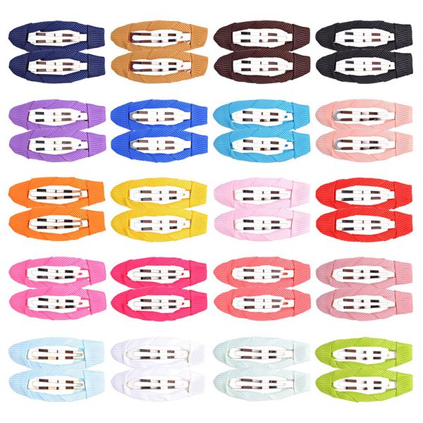 

simple cute baby cloth bb clips side bangs clip candy color cloth hair clips art child hairpin barrettes jewelry gifts hair accessories, Golden;silver