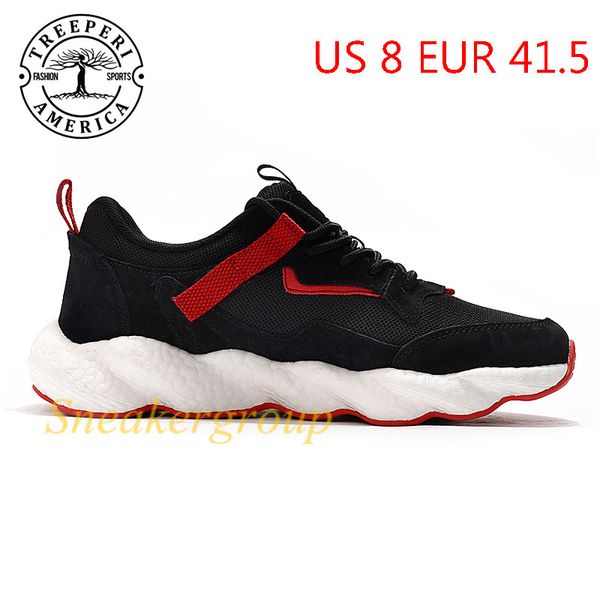 

treeperi runner soft sole running shoes bred us 8 eur 41.5 for men trainers