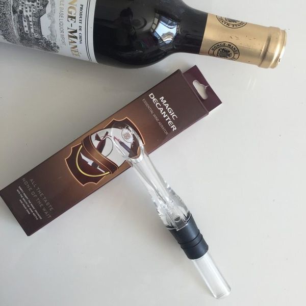 

plastic red wine aerator spout pourer transparent acrylic aerating pourers decanter simple resuable bar tool eco friendly