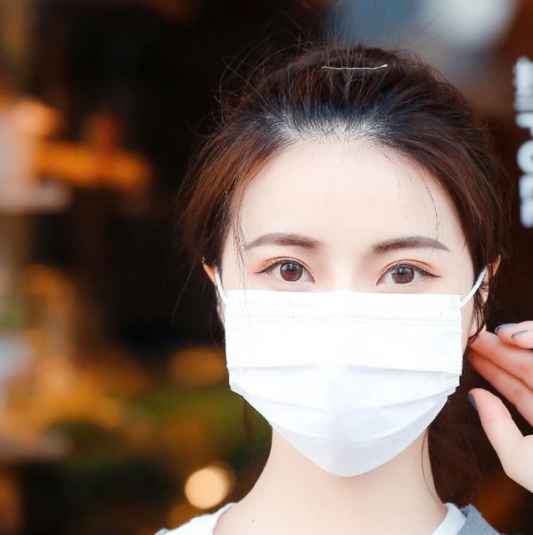 

couple masks disposable face black protective designer elastic for mask lovers white cotton mouth 3 layer fashion boys girl