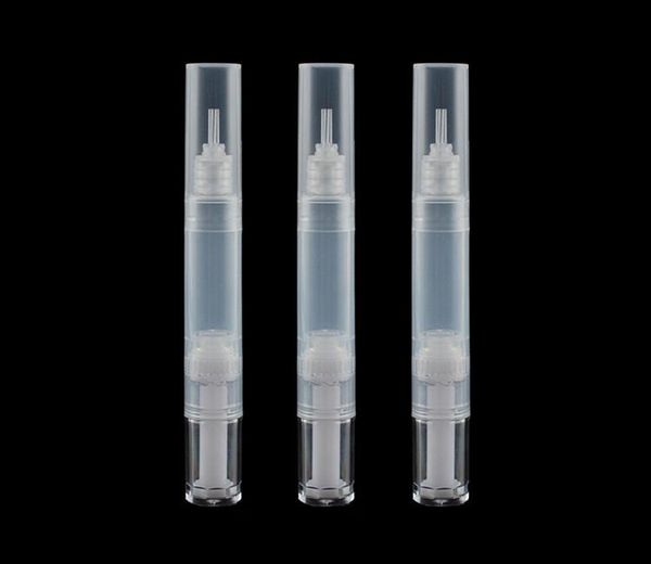 

storage bottles & jars 10/100pcs 5ml empty cosmetic containers clear makeup lotion emulsion tubes concealer foundation refillable pen tools