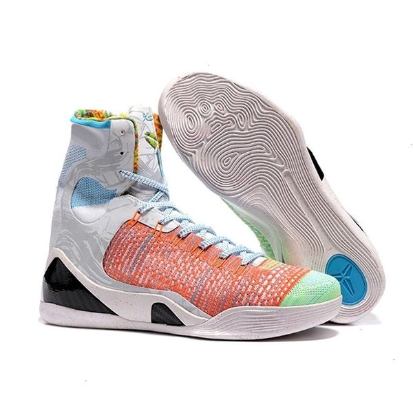 

sale mamba day 9 ix weaving bhm/easter/christmas kids mens basketball shoes for 9s sports sneakers, Black