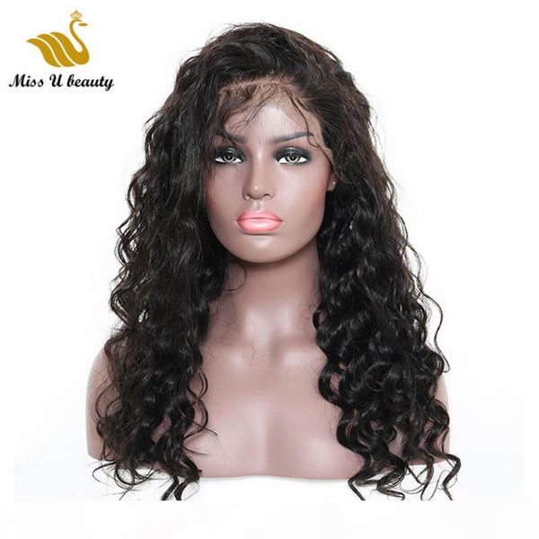 

human hair wig loose wave front lace wig 13*6 13*4 lace frontal virgin hair wig for black woman