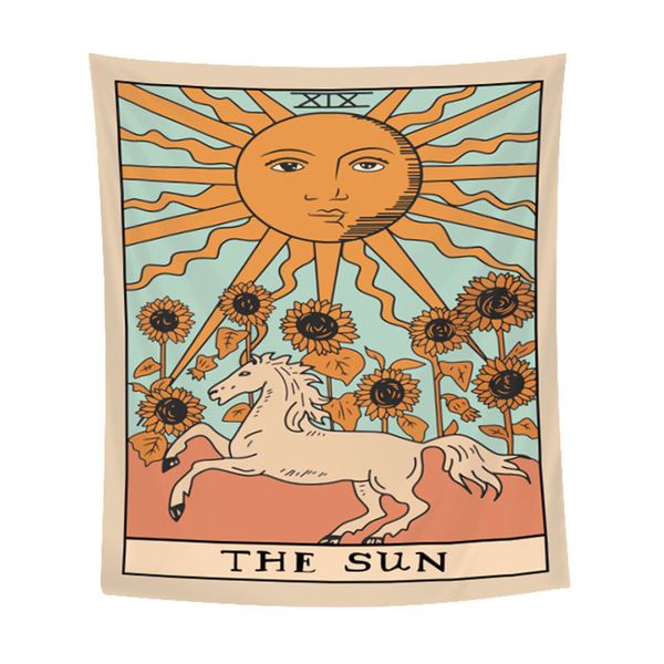 

16 designs tapestry euramerican divination astrology printing wall hanging decoration tablecloth yoga mat beach towel party backdrop 177 g2