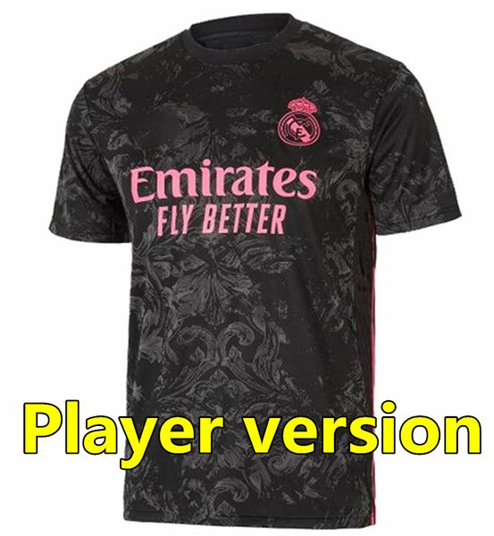 

20 21 real madrid maillots player version 2020 2021 real madrid jerseys 20 21 version player camisetas de madrid real football jerseys shirt, Black;yellow