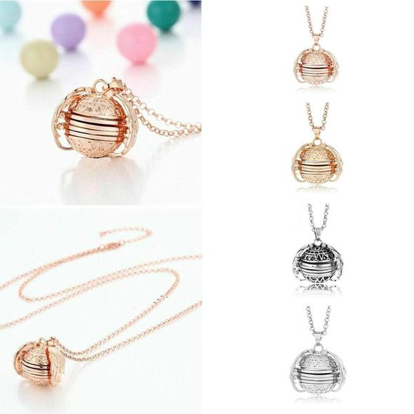 

pendant necklaces ly expanding po locket necklace gift jewelry decoration for women lady do99, Silver