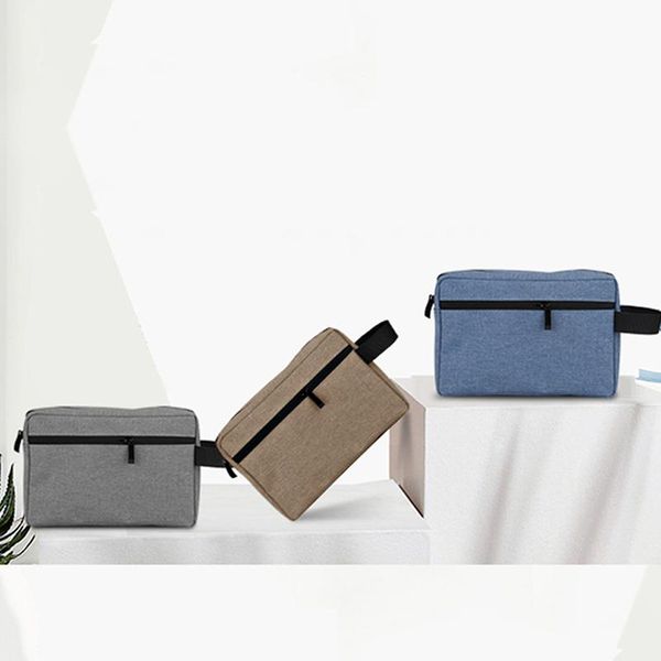 

fashion storage cosmetic bags travel cosmetic bag waterproof toiletry wash kit storage hand bag pouch for women men male handbag