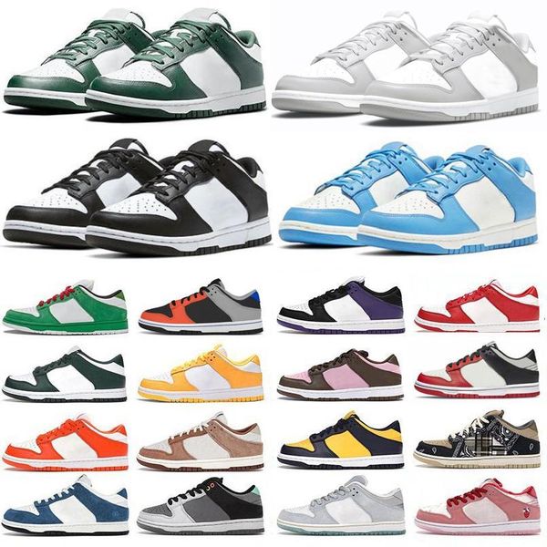 

designer sb og dunks low men women running shoes platform shoe unc blue grey fog black white varsity chicago syracuse georgetown sail mens s